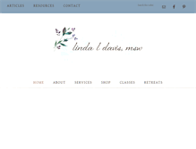 Tablet Screenshot of lindaldavis.net